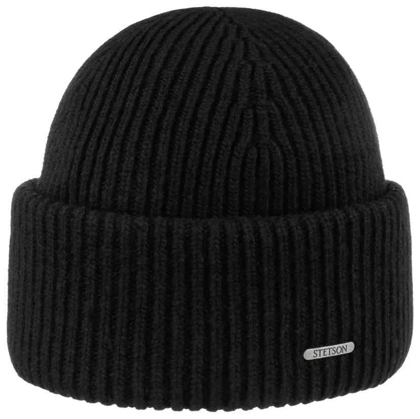 Stetson Stetson Classic Uni Wool Beanie Hat Black