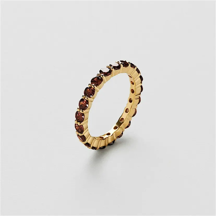 Safira Eternity Espresso Ring