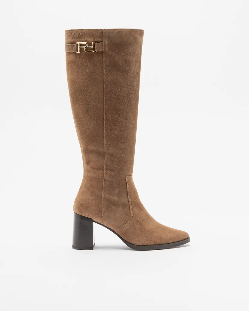 PROF PROF P2593 Camel Knee high boots