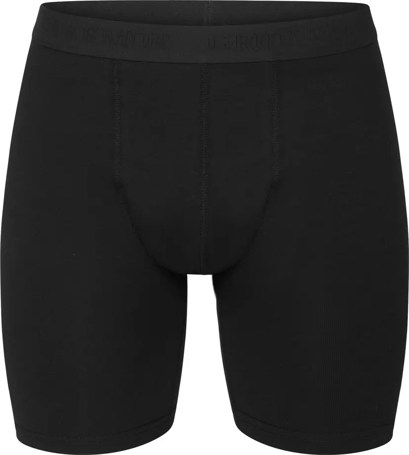 Gridarmor Gridarmor Men's Merino Wool Long Boxers Black Beauty