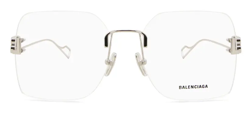 Balenciaga BB0113O briller, sølv