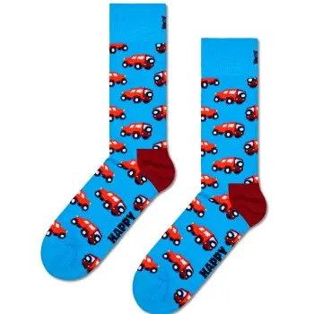 Happy Socks Happy socks Strømper SUV Sock Blå Mønster bomull Str 36/40