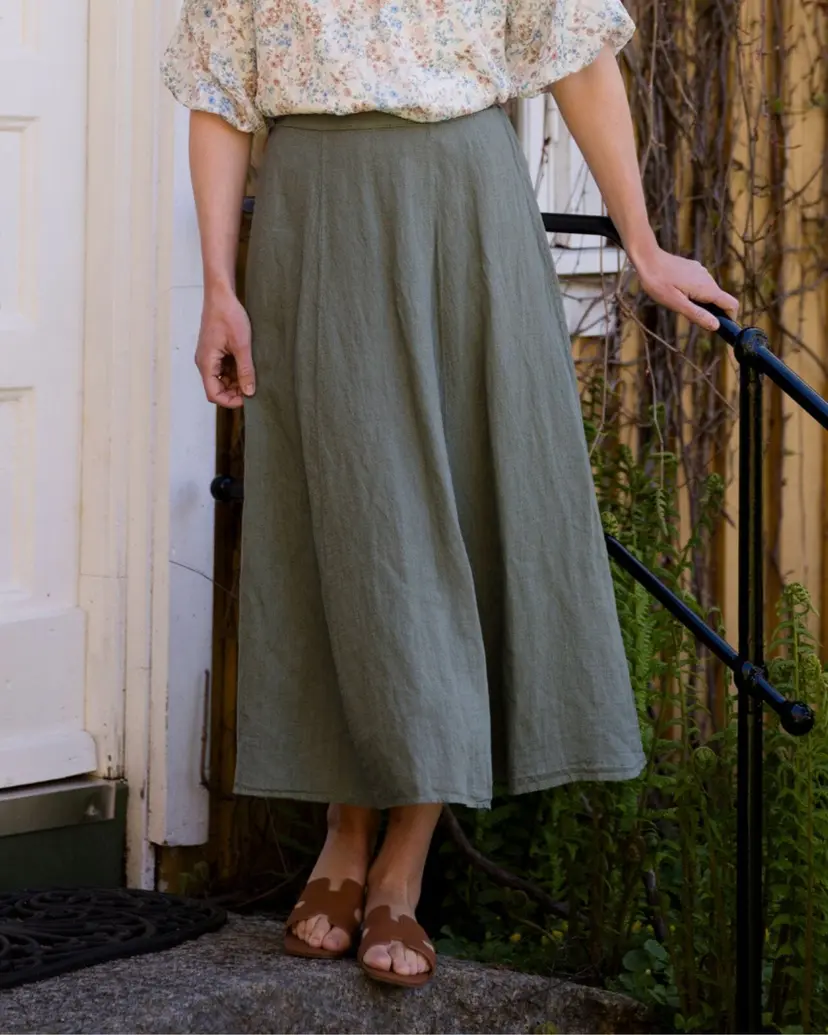 Floyd Linskjørt Romina Midi