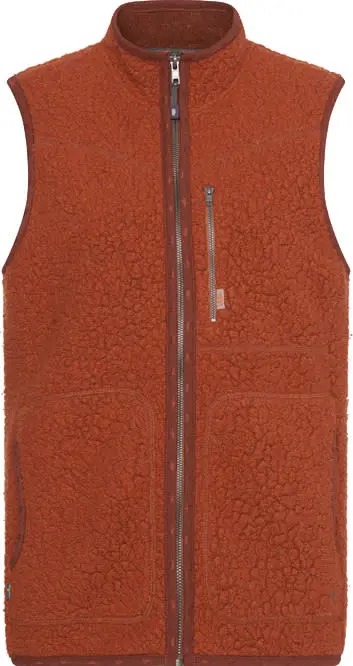 Varg Varg Women's Vargön Wool Vest Retro Orange