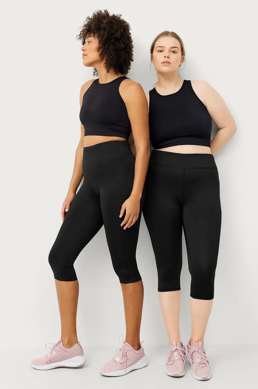 Ellos Collection Treningstights Capri - Svart