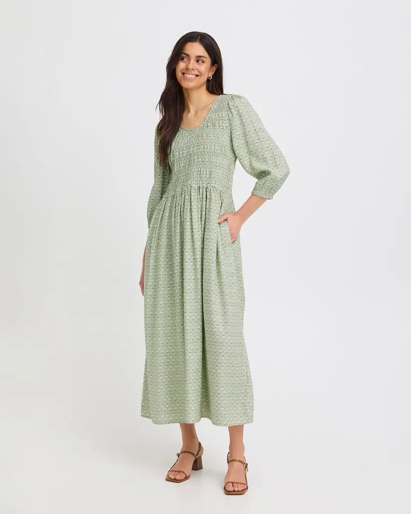 Fransa Midikjole Laya Smock