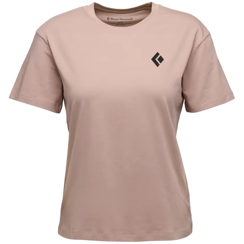 Black Diamond Black Diamond W's Equipment For Alpinist Ss Tee Pale Mauve