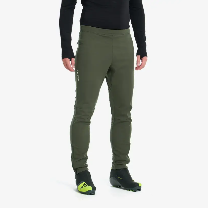 RevolutionRace Perform Softshell Pants Herre Kambaba Green