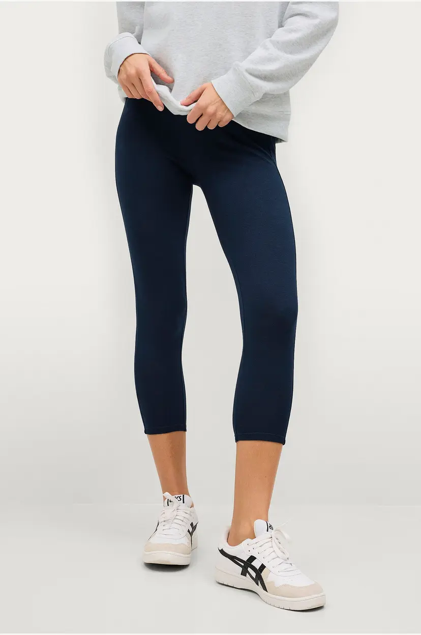 Ellos Collection Leggings med høy midje og 3/4-lengde - Blå