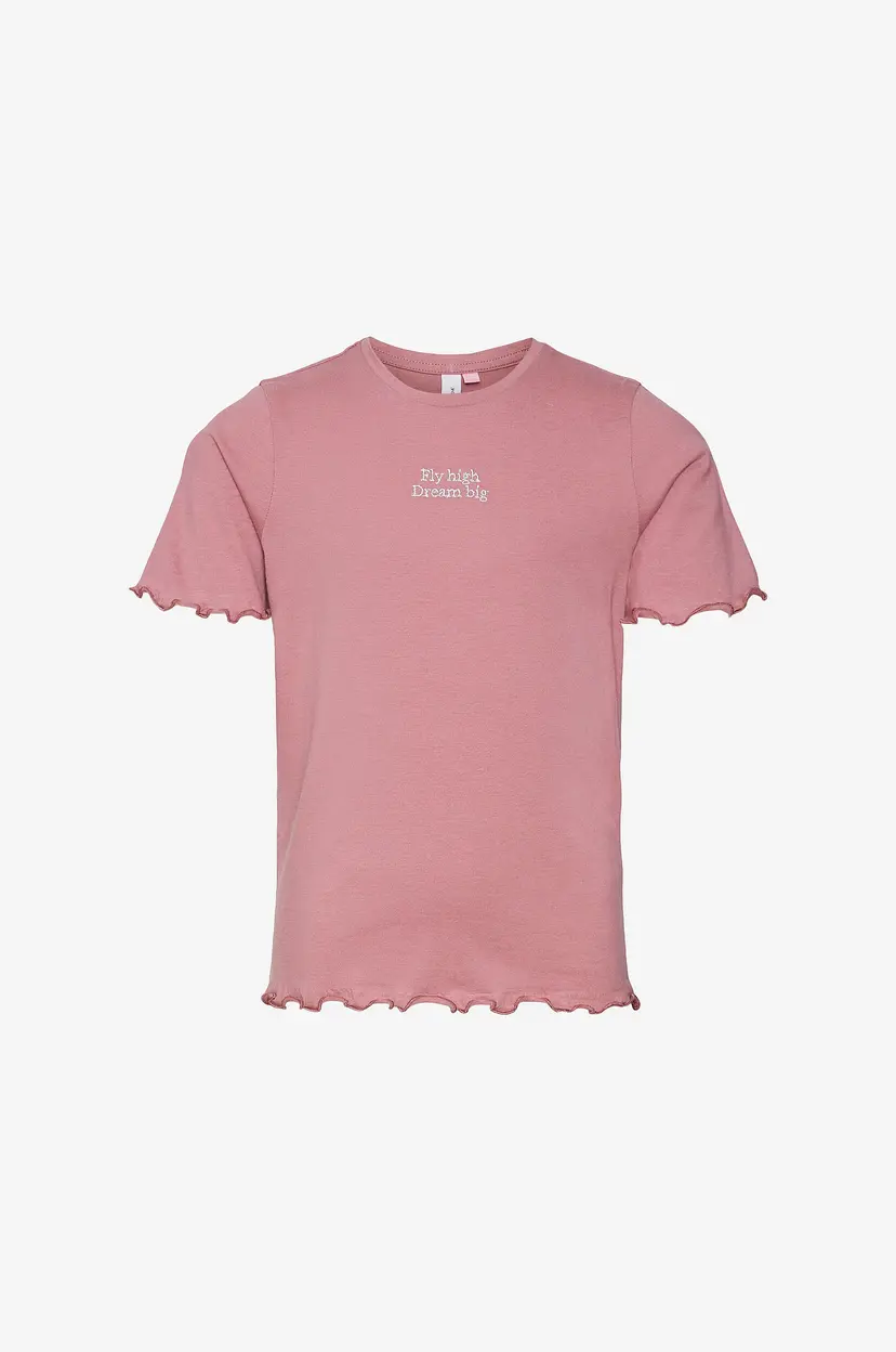Vero Moda Girl Topp vmDreambig Francis SS Top Jrs - Rosa