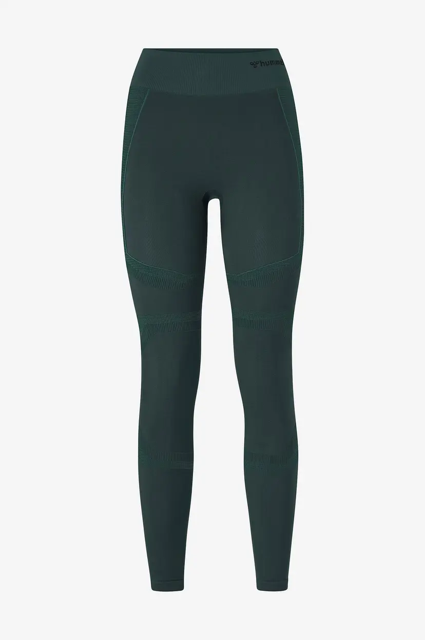 Hummel Treningstights hmlMT Power Seamless MW Tights - Grønn