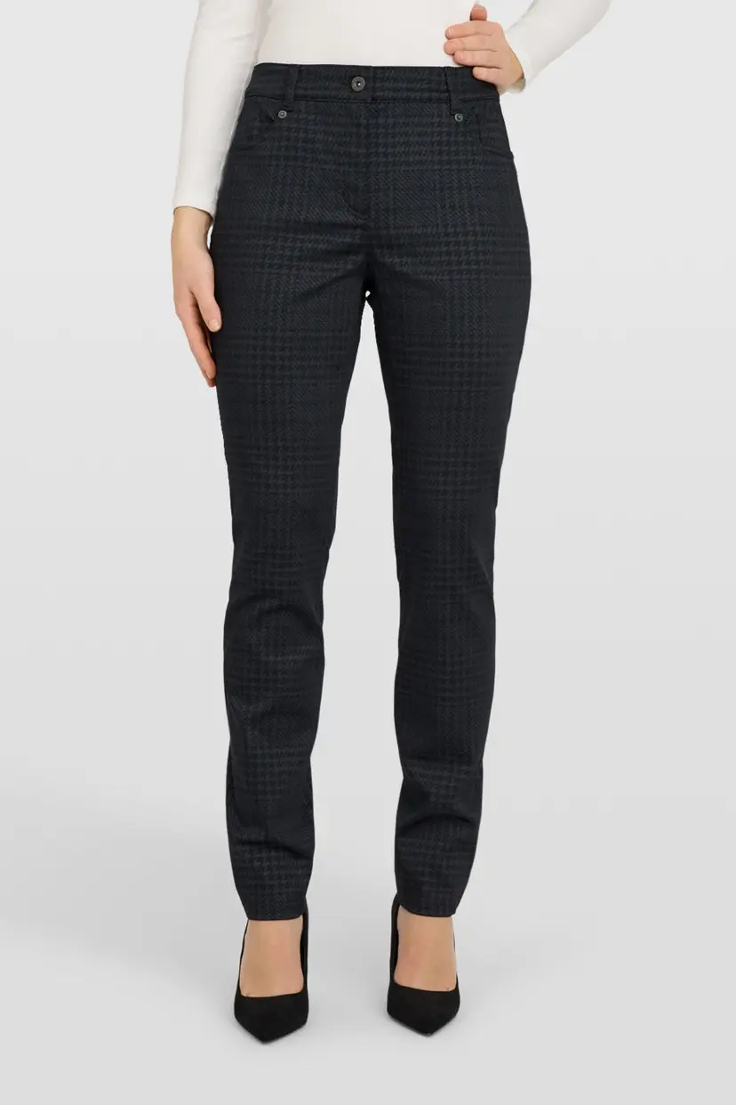 ROBELL EVE TROUSERS DARK GREY