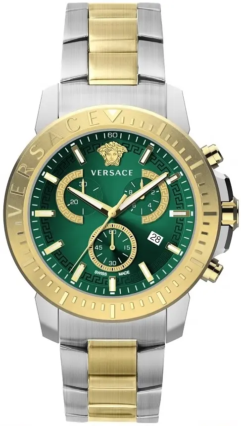 Versace Versace Herreklokke VE2E00421 Grønn/Stål Ø45 mm