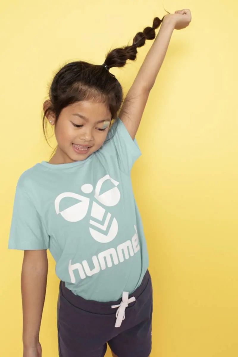 Hummel Hummel Tres T-Skjorte Blue Surf (122 / 7 år)