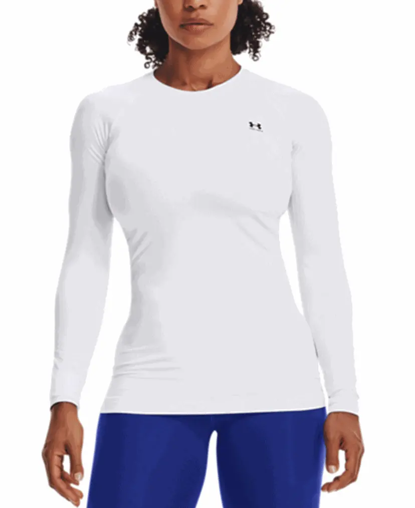 Under Armour Under Armour ColdGear Authentics Crew White