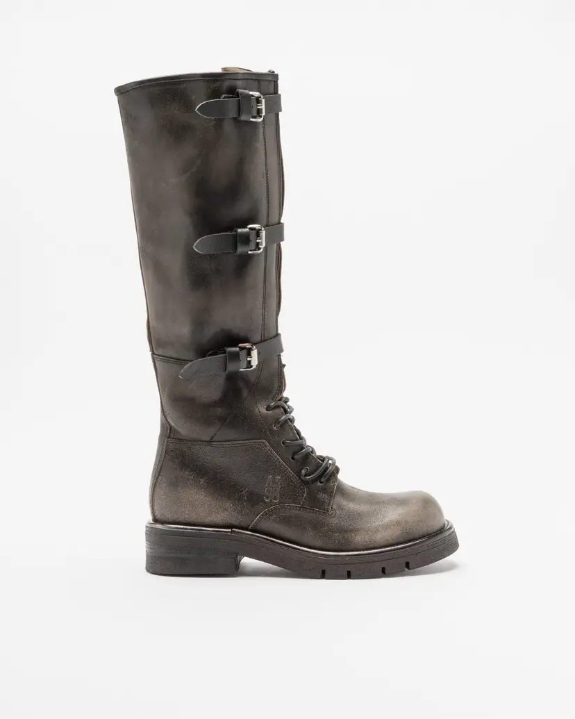 A.S.98 A.S.98 B81307 Gray Knee high boots