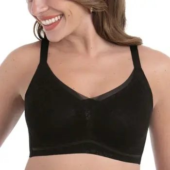 Anita Anita BH Essentials Smart Padded Lace Bralette Svart X-Small Dame