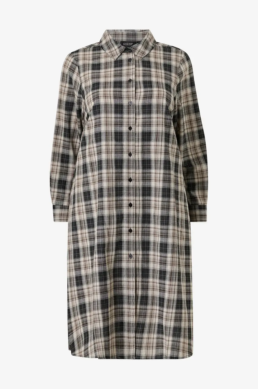 Gozzip Tunika GCornelia Long Shirt - Brun