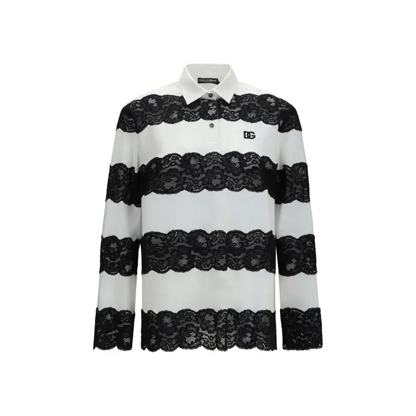 Dolce & Gabbana Dolce & Gabbana Poloskjorter – Hvit