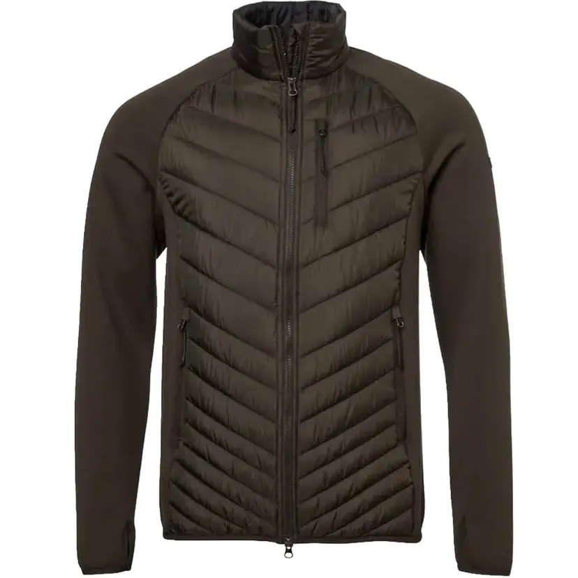 Chevalier Chevalier Hunter Hybrid Jacket Men Leather Brown