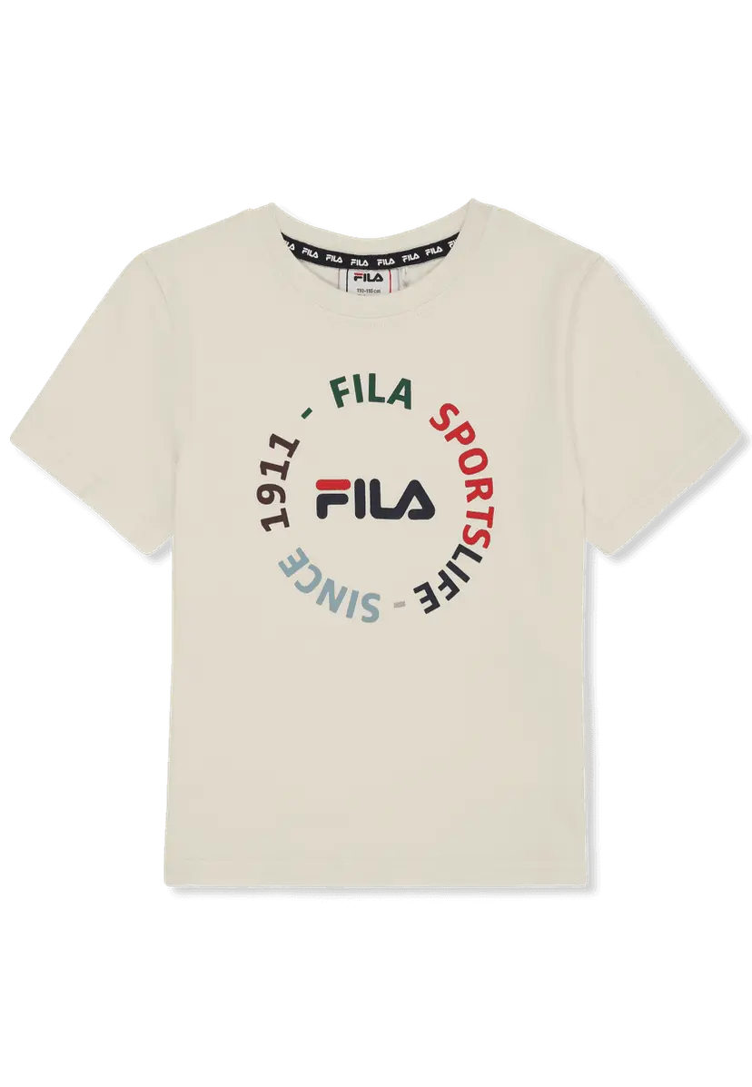 Fila Fila Prarolo Regular T-Skjorte White (86/92)