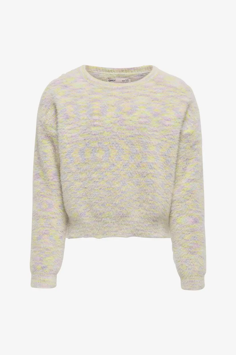 Kids Only Genser kogSuzy LS Feather Yarn Knt - Flerfarget