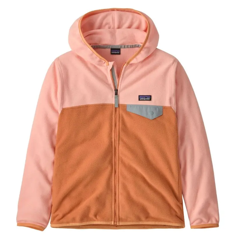 Patagonia Patagonia - Kids Micro D Snap-T Fleece Jacket Rock Melon