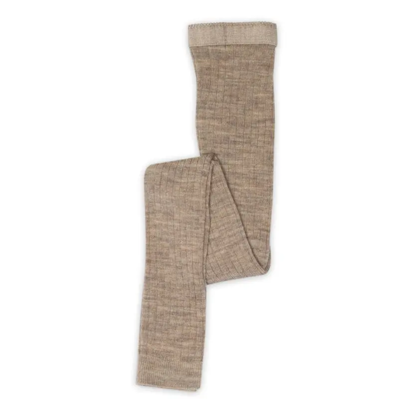 MP MP - Longs i Ullribb Light Brown Melange