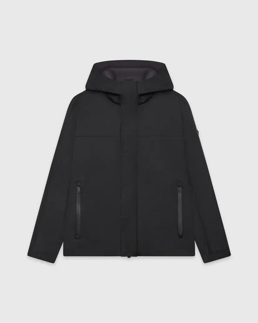 Unity Unity JA-TRINITY WOOL-AW26 Black Hooded jacket