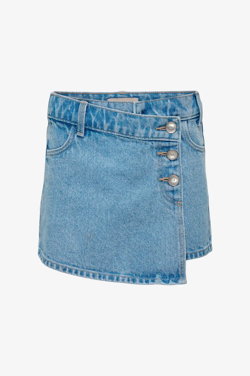 Kids Only Jeans-shorts kogJenny Skort Dnm Pim020 - Blå