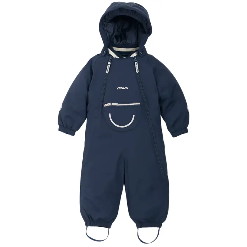Viking Viking Alv Winter Playsuit Kids Navy