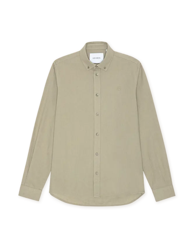Les Deux Konrad Cotton Linen Shirt