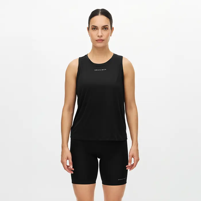 Rohnisch Team Logo Singlet Svart