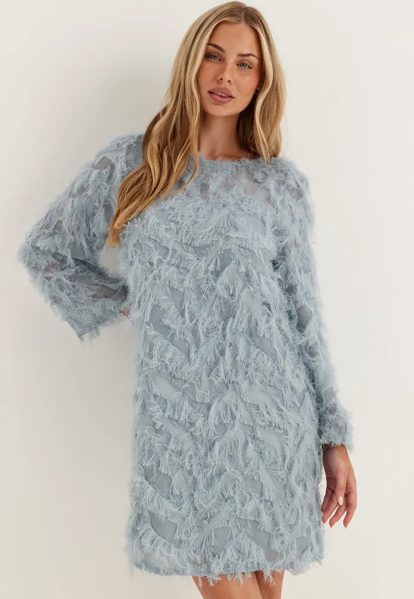 Selected Slfmyline Relaxed Ls Boat Neck Dress