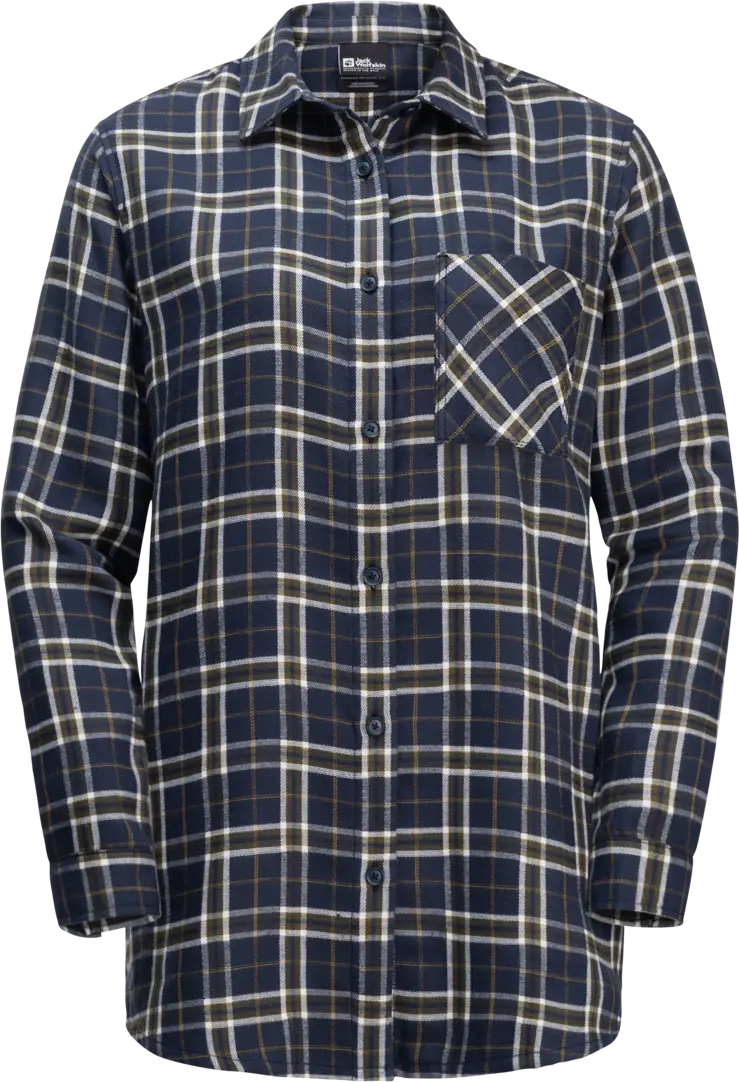 Jack Wolfskin Jack Wolfskin Women's Morgenluft Shirt Night Blue 41