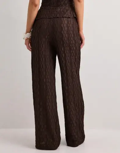 Vero Moda Vero Moda - Brun - Vmtamina Mw Wide Pant Jrs Exp
