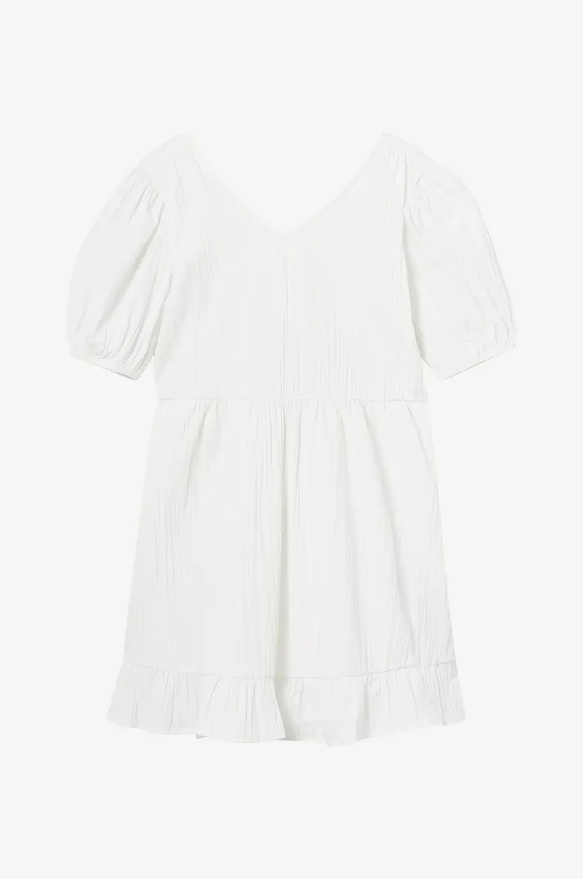 Vero Moda Girl Kjole vmSui SS Short Dress Wvn - Hvit