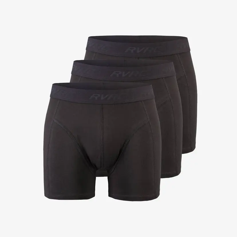 RevolutionRace 3-pack Ultimate Soft Boxers Herre Black