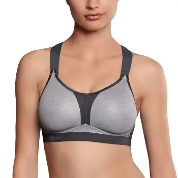 Anita Anita BH Active Racerback Sports Bra Gråmelerad A 70 Dame