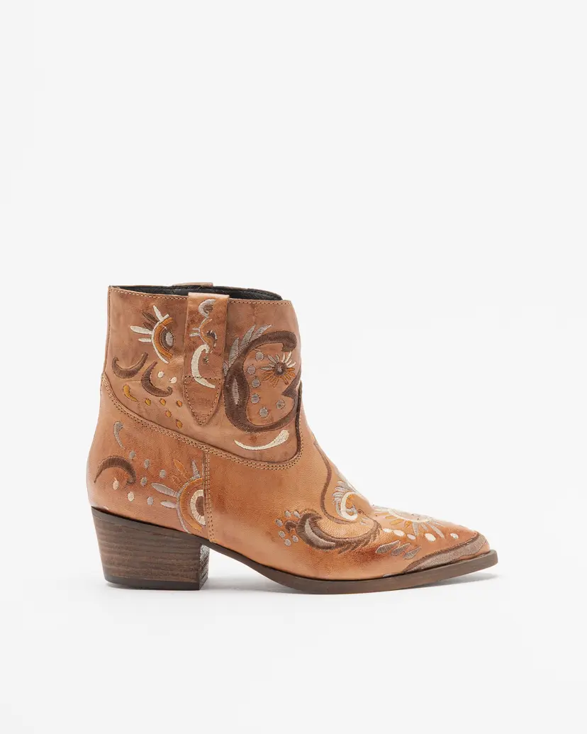 PROF PROF BRIANA 405 Camel Texan boots