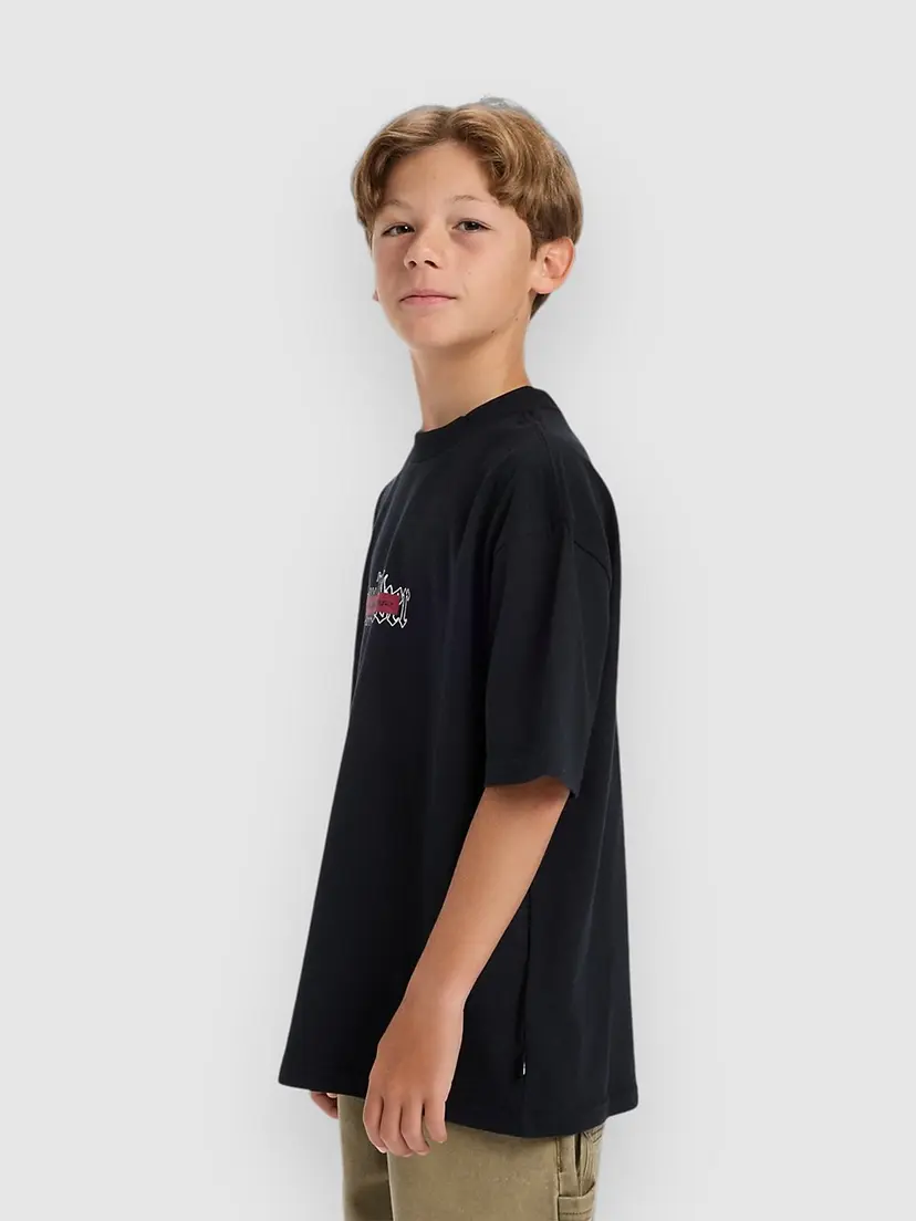 Quiksilver Quiksilver Mercury Double Up Kids T-skjorte svart