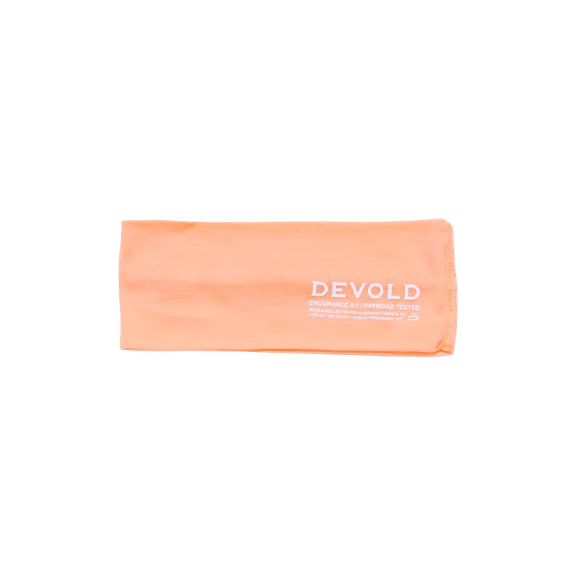 Devold Devold - Endurance Merino Light Headband - One size - Oransje
