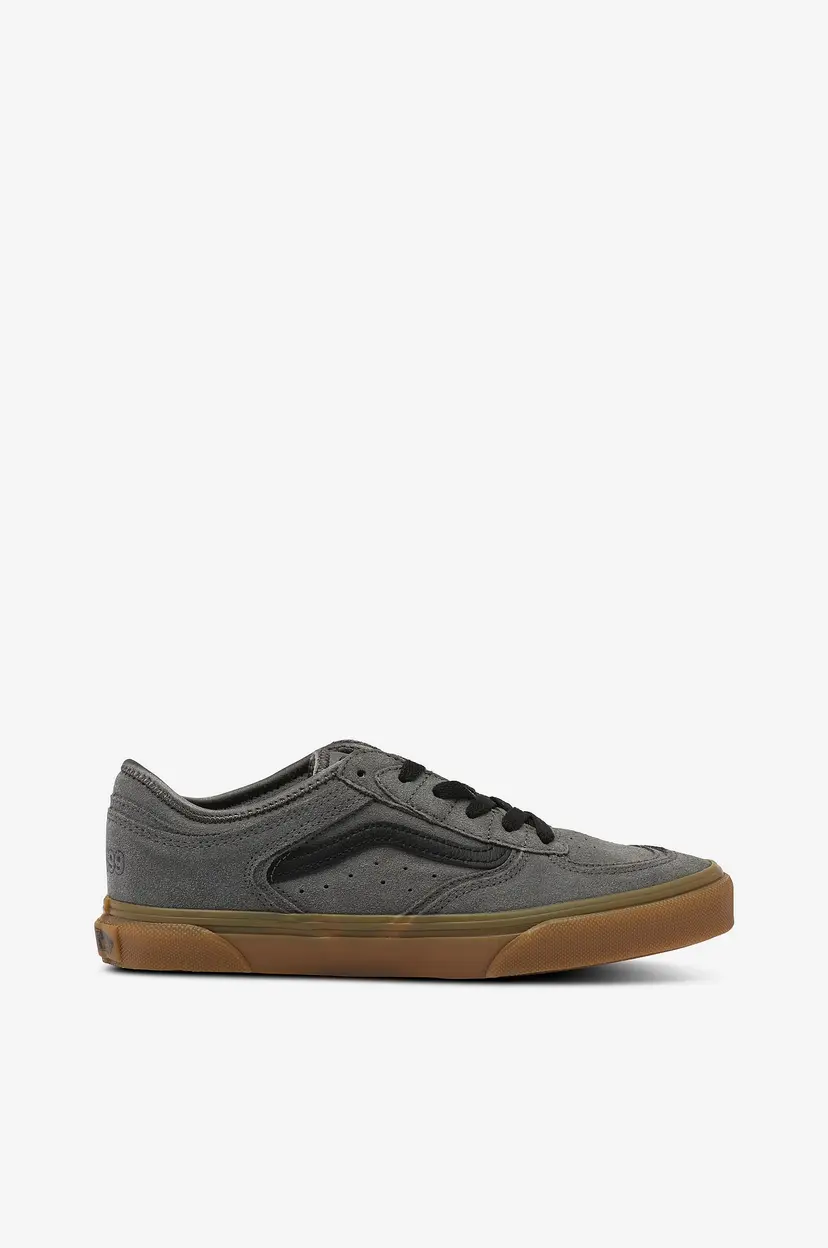 Vans Joggesko JN Rowley Classic Pewter/gum - Grå