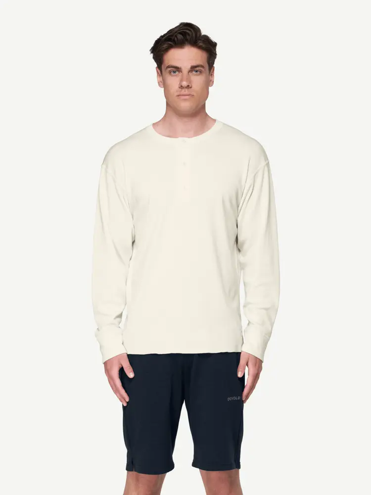 Devold Devold - Archive Henley Long Sleeves - Large - Hvit