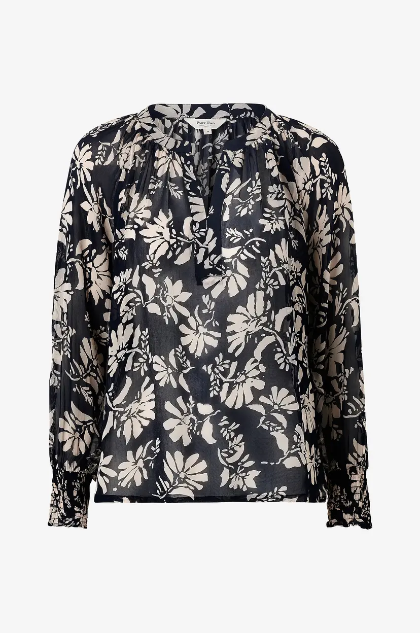 Part Two Bluse KettaPW Bl - Blå
