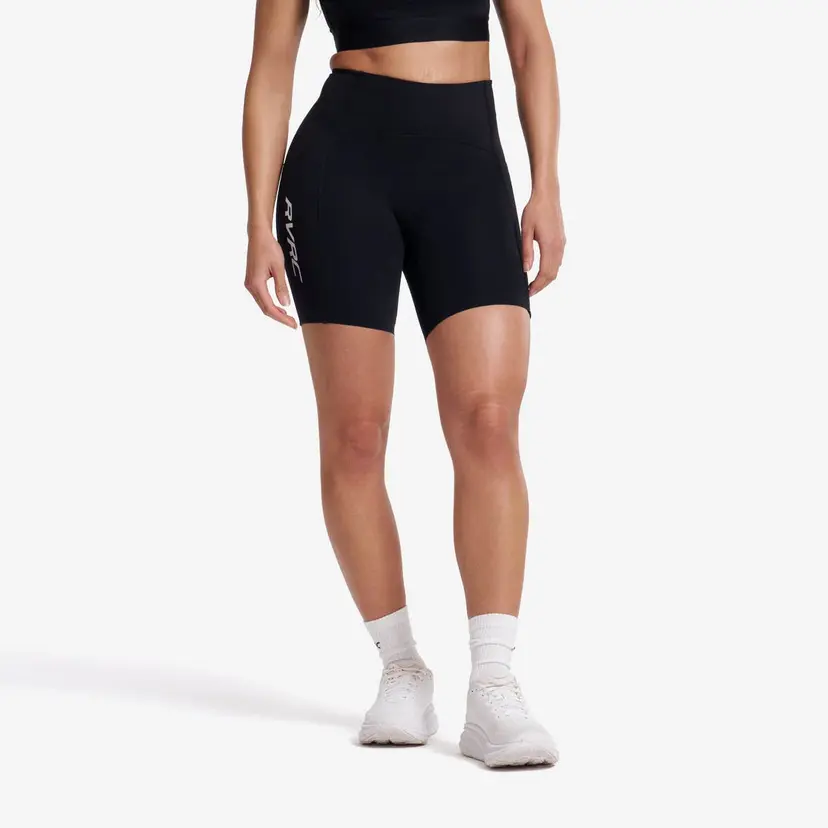 RevolutionRace Aero Pocket Running Biker Shorts Dame Black