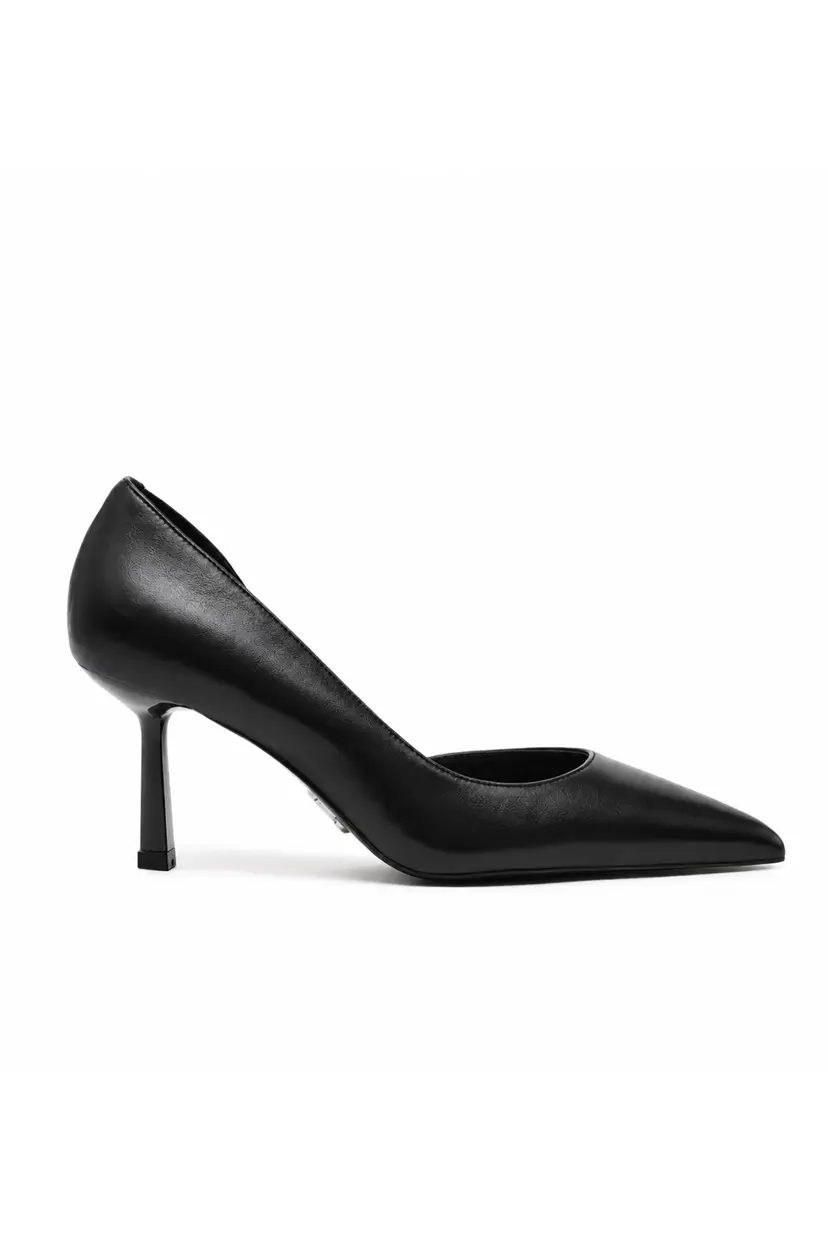 Steve Madden Vena Pump - Black Leather