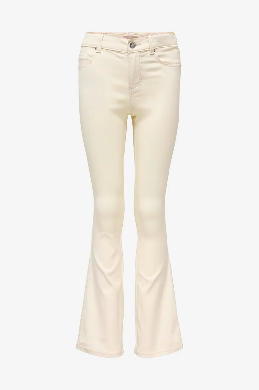 Kids Only Jeans kogRoyal Life Reg Flared Pim019 - Hvit