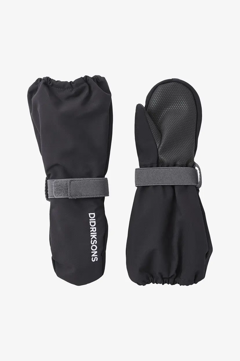 Didriksons Vintervotter Biggles Kids' Mittens - Svart