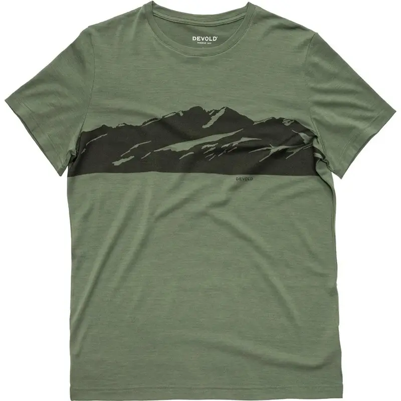 Devold Devold Classic "View" Tee Man Forest